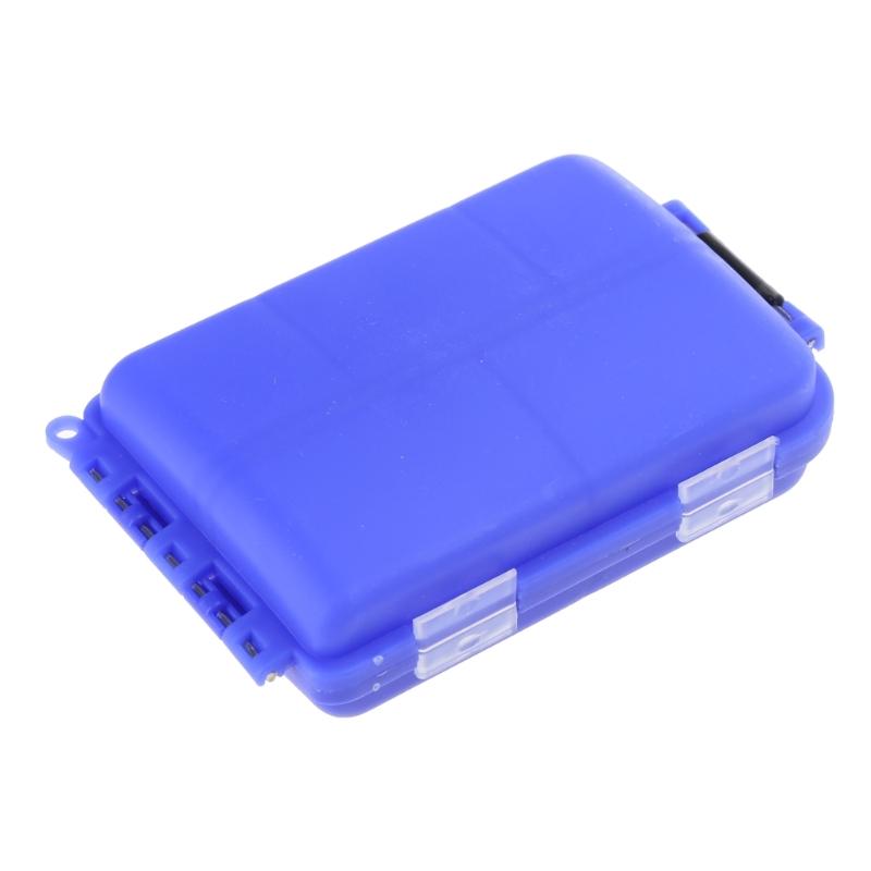 10 Отделений Органайзеры для Рыболовных Приманок Водонепроницаемая Коробка Рыболовные Снасти Органайзеры для Крючков Держатель Чехол Контейнер Коробка