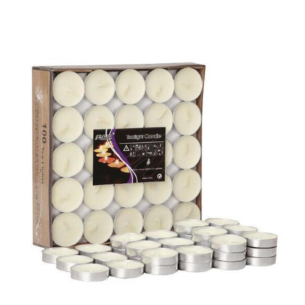 Tea Light Candles 50 Pack Unscented Tealight Candles Romantic Love Candles Bulk for Home Decor Wedding Birthday