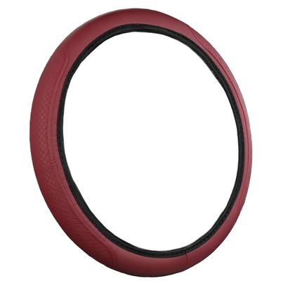 SES H.I.S Steering Wheel Cover Car Accessories Drive Stretch Anti-slip Steering Grip Wheel Cover Red