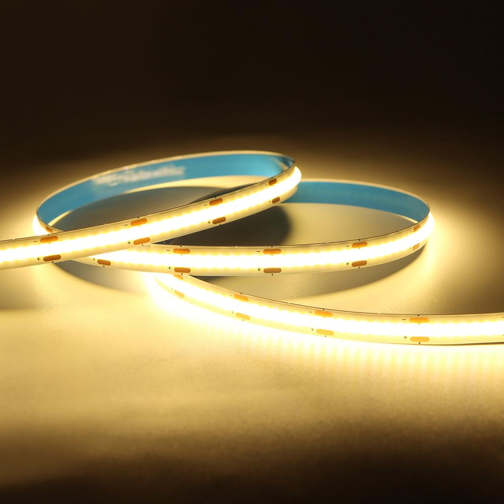 Tuya DC 5V USB COB LED Strip Light 320LEDs/M Wireless WiFi Remote Dimmable Cabinet TV Backlight Tape Alexa Google Voice Control