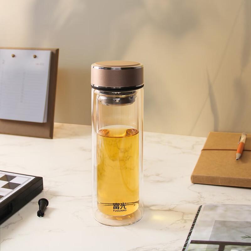 Fuguang Shangyue Double-Layer Glass Cup