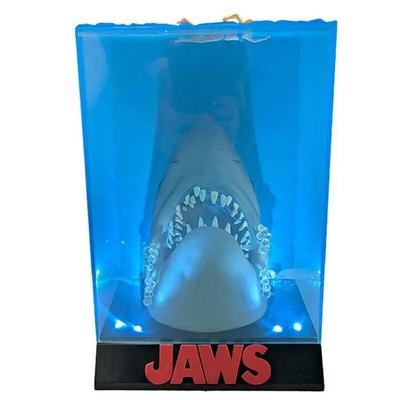 Figurine - SD TOYS - Jaws Shark 3D - Noir - Base Éclairée - Édition Spéciale