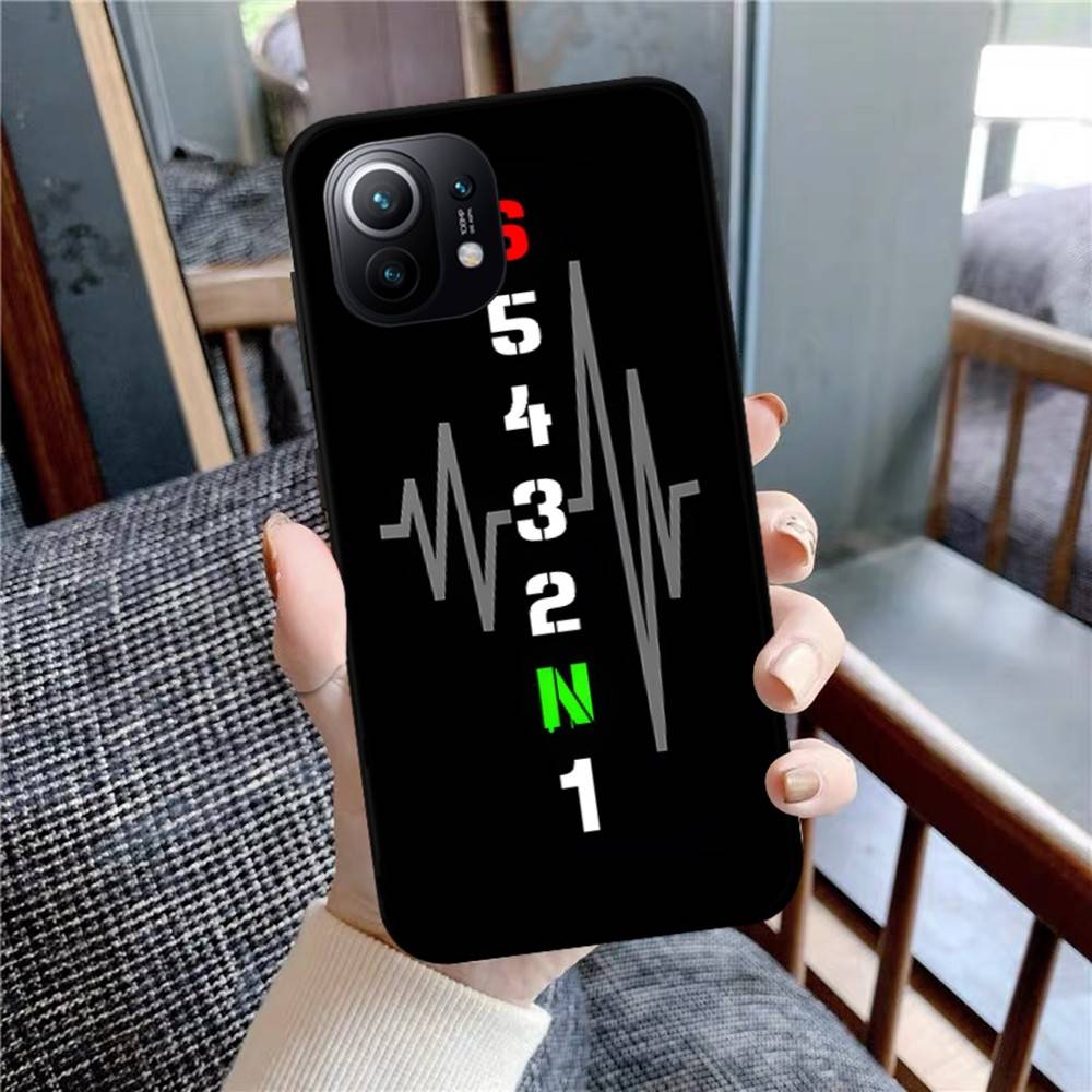 1N23456 M-Motorcycle Phone Case For Xiaomi Mi 5X 8 9 10 11 12 lite pro 10T PocoX3pro PocoM3 Note 10 pro lite