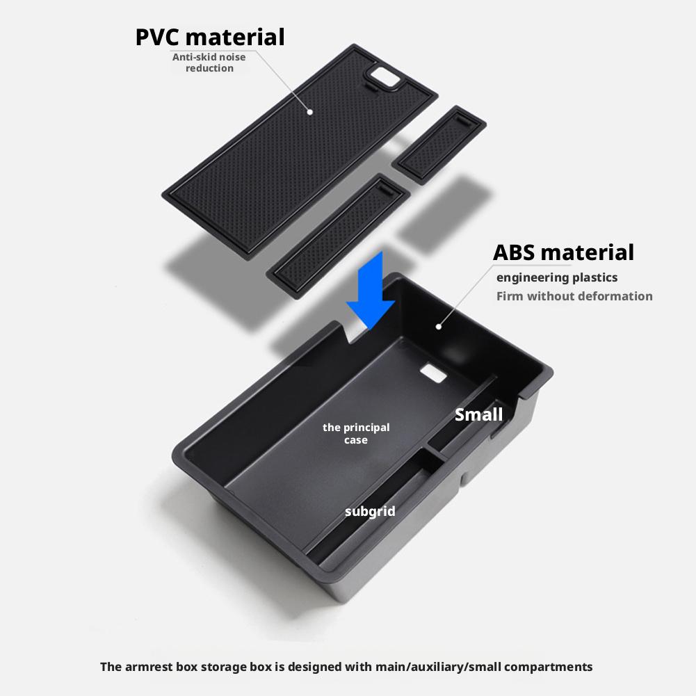 For BYD Yuan Pro Yuan UP ATTO 2 EV 2025 2025 Car Armrest Storage Box Central Compartment Decoration Box Storage Accessories