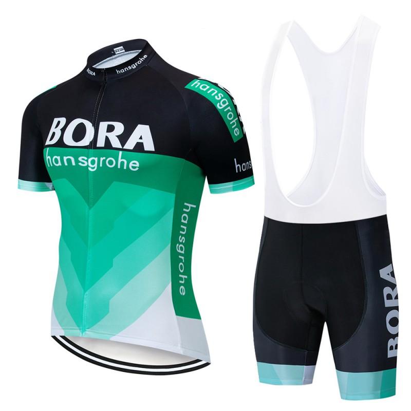 Mens Cycling Jersey Set Short Sleeve Breathable Quick Dry Mountain Bike Apparel