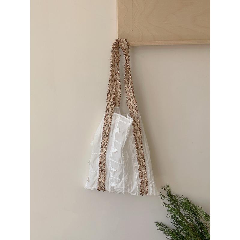 

Сумка-тоут с нишевым дизайном, летняя, большой вместимости, на одно плечо, портативная