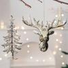 1PC Plastic Gifts Elk Holiday Butterfly Christmas Tree Ornaments Party Multiple Options Available