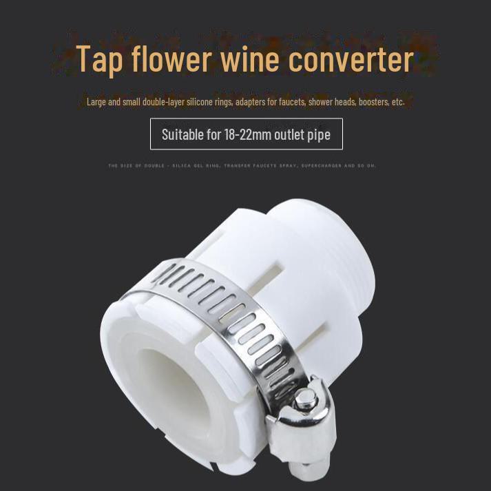 Anti-Splash Faucet Extender with Universal Aerator Shower Filter Nozzle