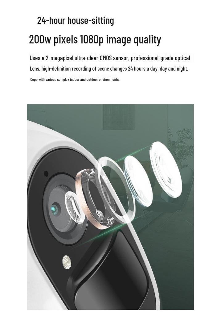 Smart Solar-Powered 4G WiFi Surveillance Camera for Indoor/Outdoor Use