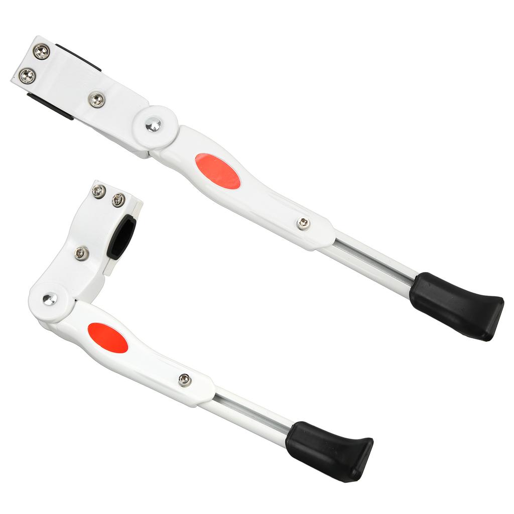 Bike Kickstand Aluminium Alloy   Wear Resisting Plastic Mat Inside Enhanced Stability   Kickstand