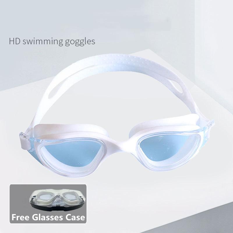 Professional Swimming Goggles Men Women Pool Glasses Anti-fog UV Protection Adjustable Swim Eyewear Waterproof Diving Glasses