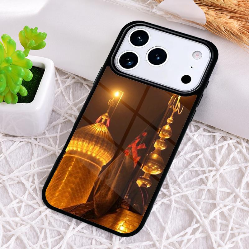 Mecca Imam Ali Islamic Shia Holy Shockproof Phone Case for iPhone 17 Air 16e 15 11 12 14 13 Pro Max Cover Coque