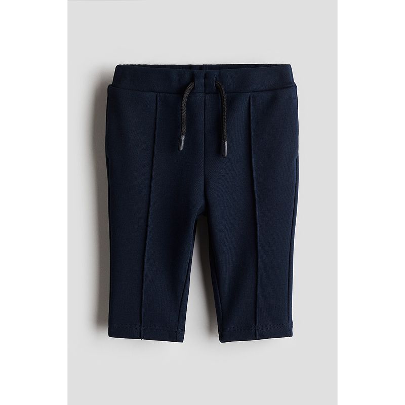 

HM Children s Clothing Baby Boy Trousers Autumn Heavy Weight Soft Silm Plaid Sports Pants Pants 1241677 Navy blue 90/50(1 ½-2Y)