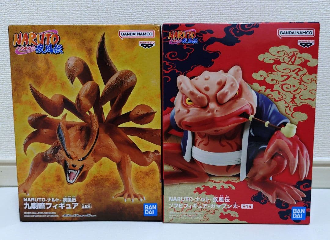 

Unopened NARUTO Shippuden Kurama Gamabunta Figure Set 2