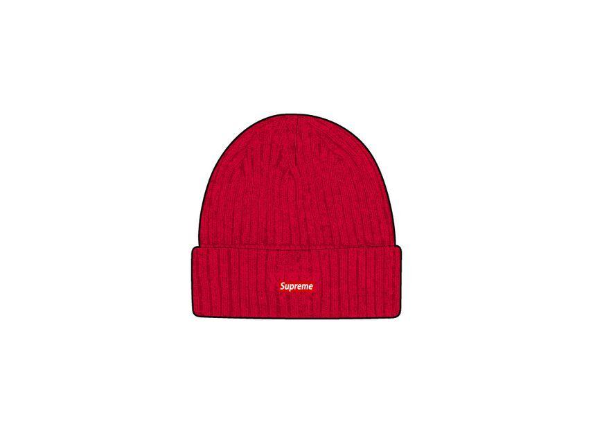 Supreme Overdyed Beanie Red (25SS) One-Size