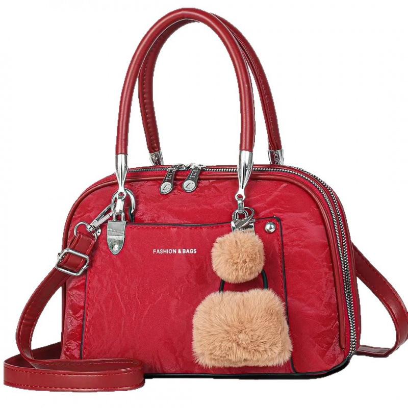 Doll Decorative Handbag Women's Bag Fashion Versatile Casual Trend Shoulder Bag Messenger Bag