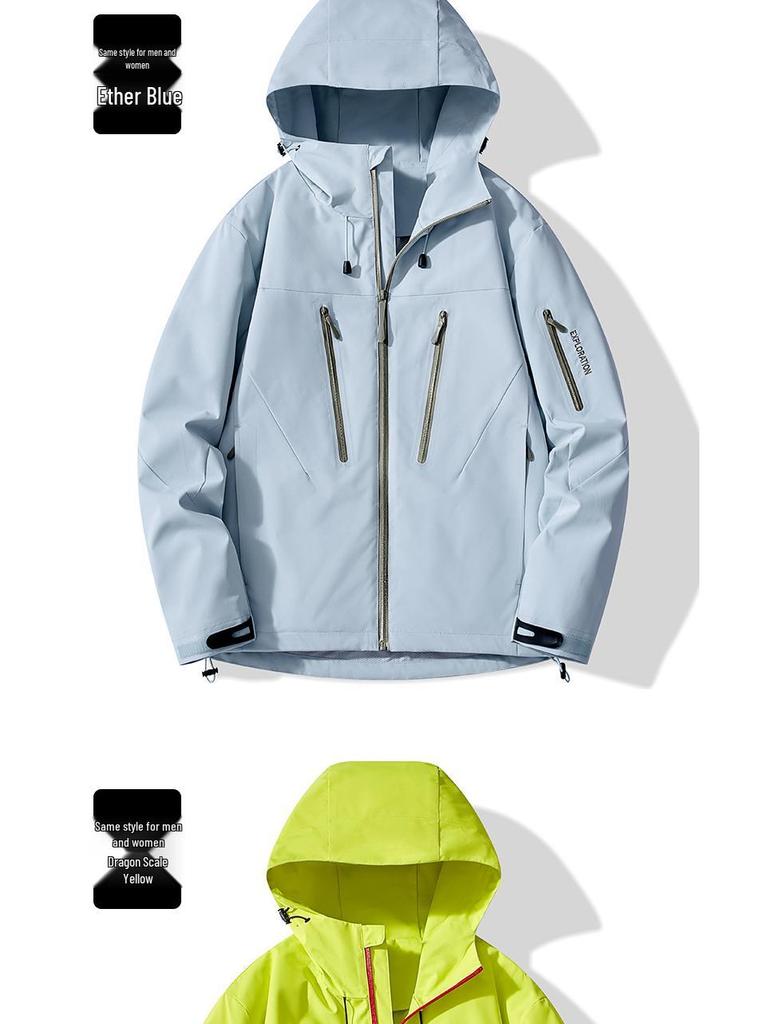 767 Style Unisex Spring/Autumn Outdoor Shell Jacket: Lightweight Travel, Hiking & Mountaineering Outerwear