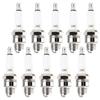 10pcs Spark Plug Z4C for 49cc 50cc 66cc 70cc 80cc 2-Stroke Engine Yamaha JOG50 90 ZX50 DIO50 Suzuki AG100 QJ50 DX100 AX100 CJ750