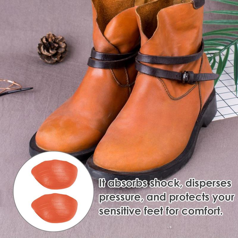 1Pair High Heel Toe Plug Shoe Insert Big Shoes Toe Front Filler Cushion Pain Relief Protector Shoe Accessories
