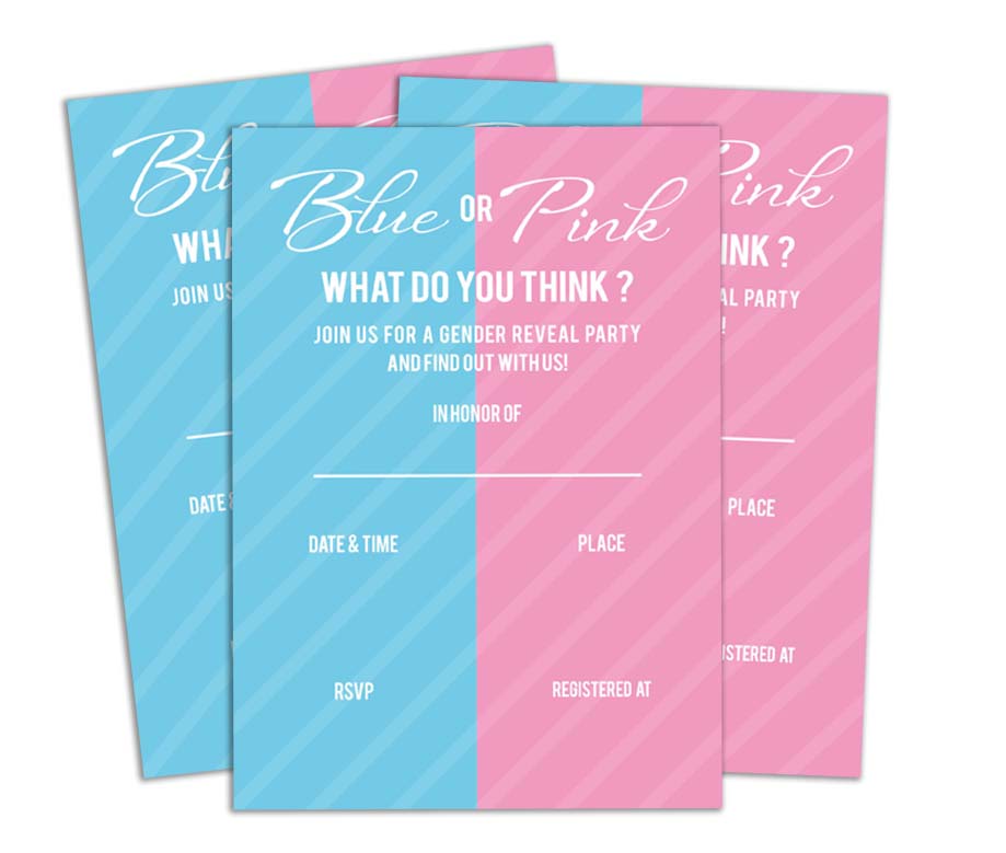 Darling Souvenir Baby Shower Invitation Card 28 Pcs Fill or Write In Blank Invites Printable Party Supplies