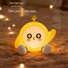 Egg Party Silicone Night Light: Cute, Rechargeable Sleep Companion for Kids' Bedrooms