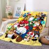 1Pc Super Mario Bros Adventure Blanket Soft And Comfortable Casual Warm Camping Travel Christmas Halloween Xmas Gift M928421