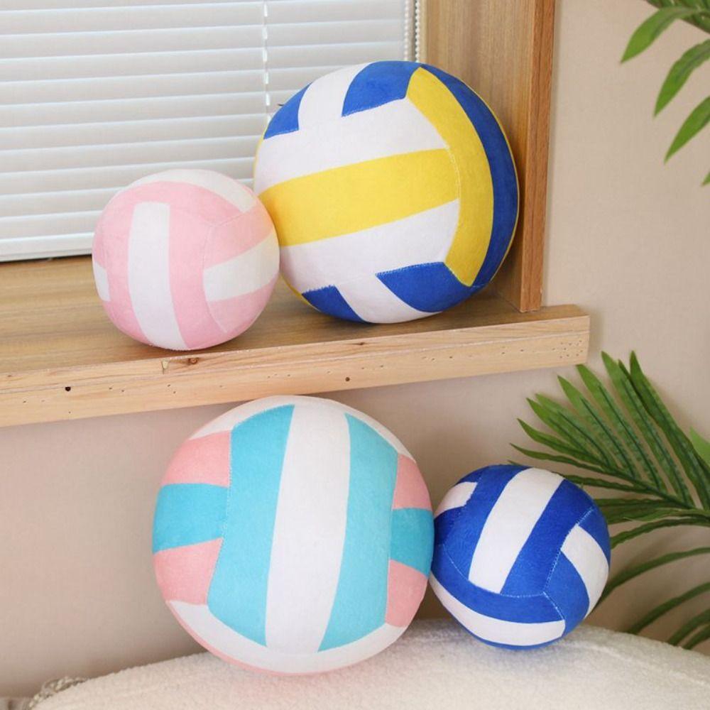 Basketball Pillow Simulation Volleyball Plush Toy Simulation Ball Pillow Basketball Stuffed Toys