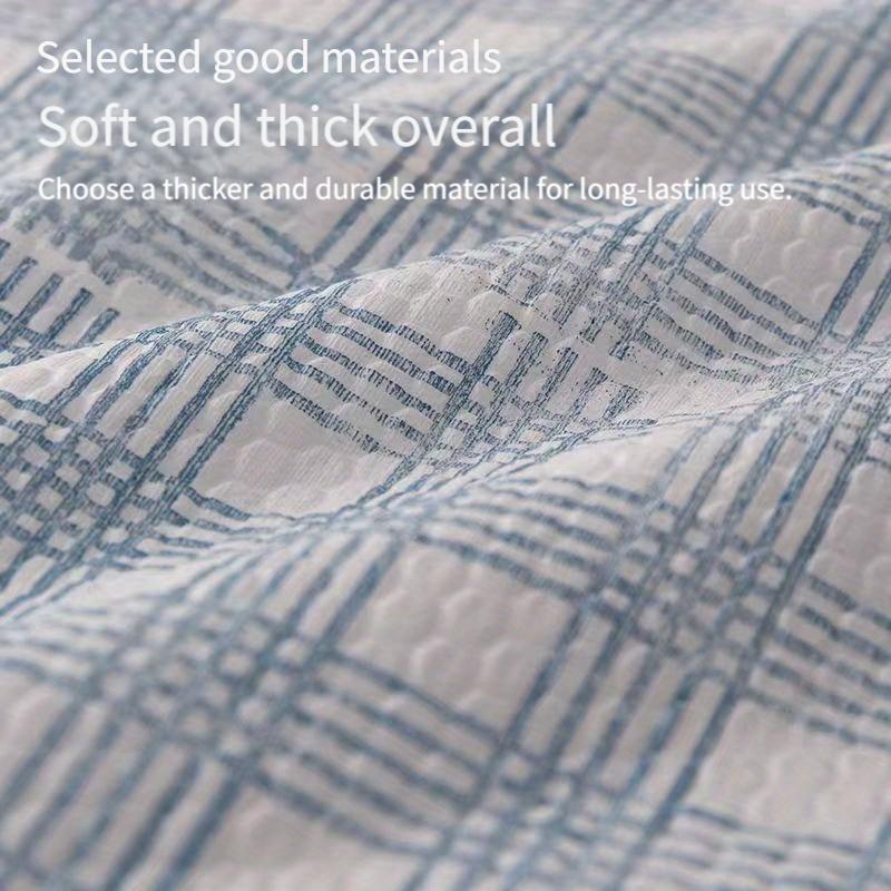 1 Roll of Multipurpose Blue Check Rags - Wet and Dry Use, Highly Absorbent Kitchen Cleaning Cloths, Home Restaurant Dish Towels