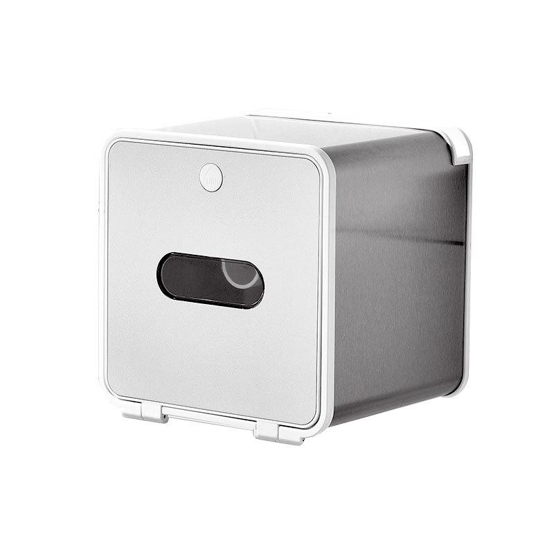 Waterproof No-Punch Toilet Paper Storage Rack and Towel Holder