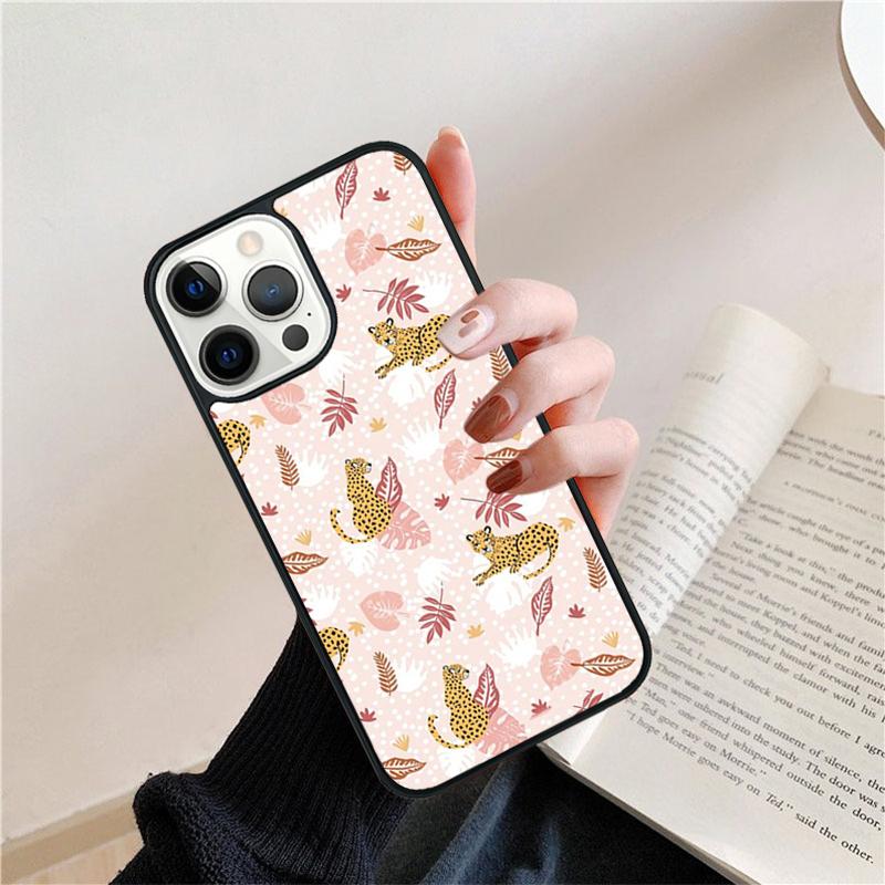 Tigers Cheetah Print Mobile Phone Cases Cover For iPhone 17 Air 16e 15 14 12 13 11 Pro MAX Apple Plus Coque