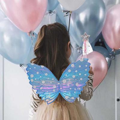 Gradient Butterfly Wing for Kids Girls Fairy Princess Butterfly Wing Birthday