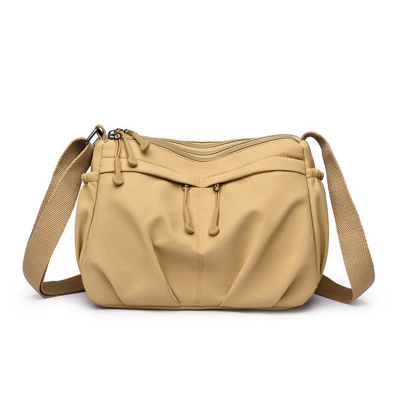 Crossbody Bag - Simple Design, Large Capacity, Multi-layered, Lightweight, Single-shoulder Bag