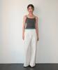 Hombadittingjeu Detachable Stud Belt Pants (Ivory)