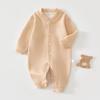 Silk Cashmere Autumn/Winter Warm Newborn Romper - Cute Baby Jumpsuit for Crawling and Outings