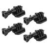 Quick Release Buckle Base Mount Adjustable Angle Camera Shell Clip Basic Mount Kit for Surfing