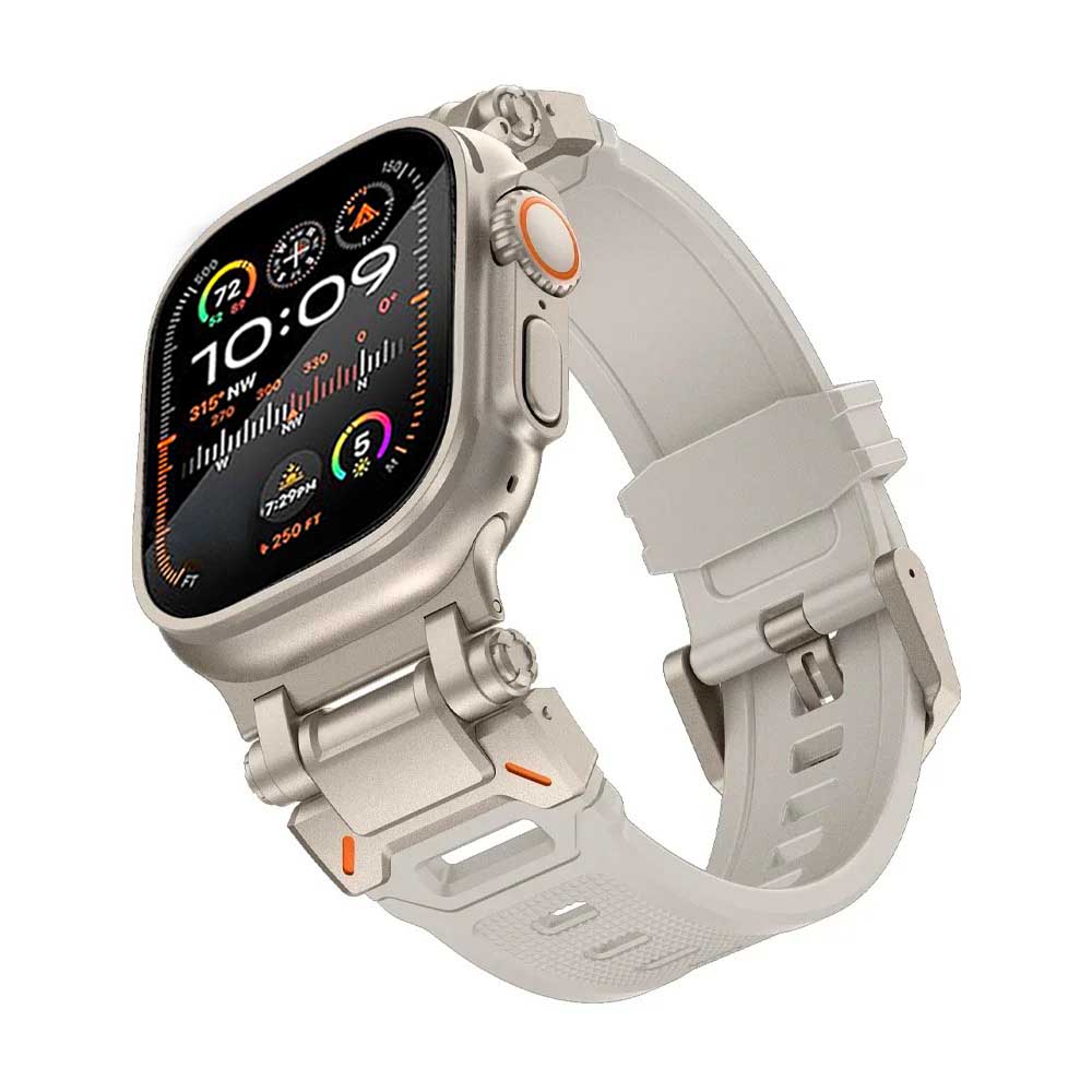 Silicone Transparent Strap For Apple Watch Ultra 2 49mm Series 9 8 7 45mm Soft Rubber Band For iWatch 6 5 4 Se 42mm 44mm Correa