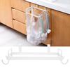 Household Hanging Iron Garbage Bag Rack Stand Bracket Trash Storage Holder Kitchen Accessory