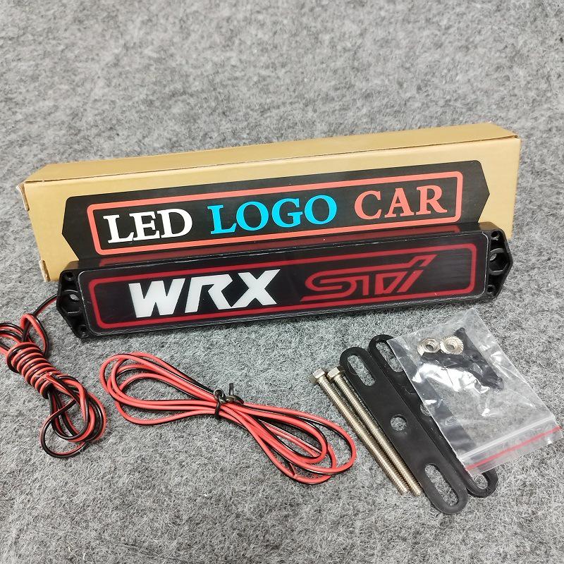 Kompatibel mit Subaru STI: LED-Scheinwerfer, Kühlergrillbeleuchtung, Dekorative Logos & Universelle Modifikationen.