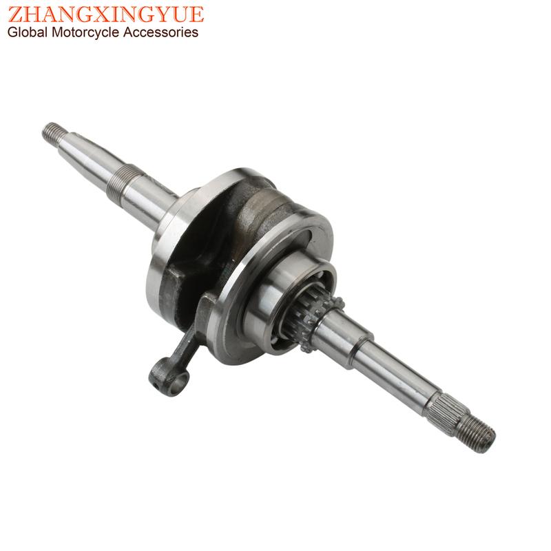 Scooter Crankshaft For SYM Orbit 2 Fiddle 3 Symphony SR ST 50 Tonik 50cc AC 13000-A1A-000 4T Engine Parts