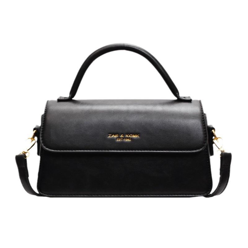 Retro liten veske dameveske 2025 ny mote høst og vinter skulder messenger bag high-end dame bærbar liten firkantet veske