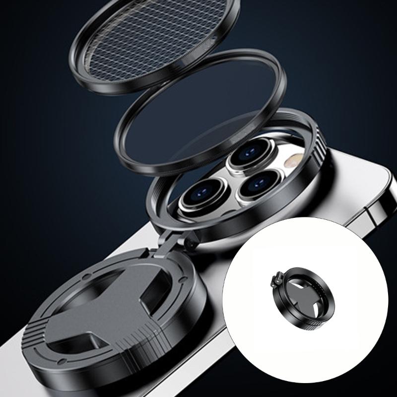 Drehbarer 360 Grad Verstellbarer CPL Filter Geeignet Für Smartphone Magnetische Schnellverschluss Tragbares Faltbares Objektivzubehör