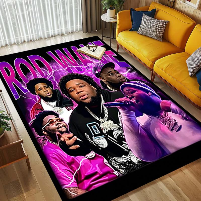 Rod Wave Living Room Nonslip Area Rug Soft Carpet For Bedroom Game Playroom Sofa Office Home Decor Doormat Christmas Gift C9261883