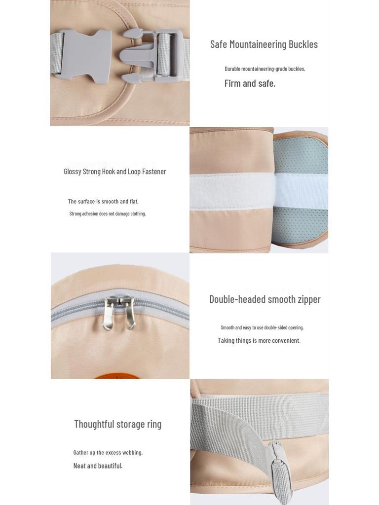 Premium Cross-Border Multifunctional Baby Carrier Waist Stool – Perfect for Mothers and Babies