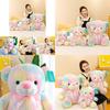 Entzückendes Regenbogenbär Plüschtier Weicher Kuschelbär Stofftier Perfektes Geschenk
