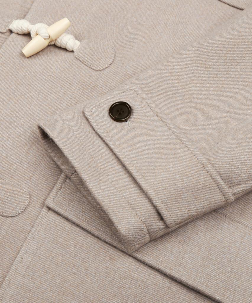 Trillion Unisex Balmacaan Duffle Kort Rock (Beige)
