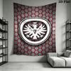 Eintracht Frankfurt Wall Tapestry Aesthetic Wall Hanging Printed Fabric Blanket Decorative Tapestries for Bedroom Living Room Home Decor
