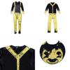Kids Bendy And The Ink Machine Costume Halloween Cosplay Jumpsuit Mask Set For Children