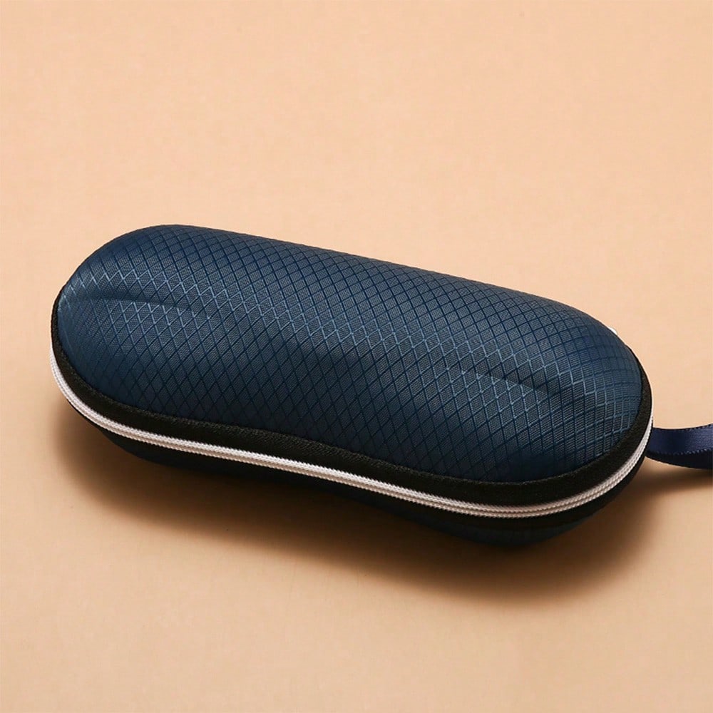 

Футляр для очков, Защитный жесткий чехол на молнии для очков, Бокс для спортивных солнцезащитных очков, Сумка для очков, Портативный чехол для очков синий
