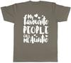 My Favourite People Call me Auntie Unisexs Ladies TShirt Tee