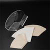 Coffee Filter Holder Manual Brewing Tool Paper Dispenser Coffee Filter Stand Acrylic Texture Suitable for Paper Filter
